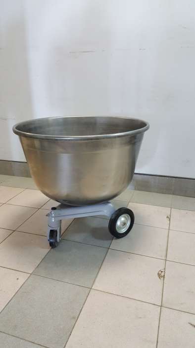 Тестомес Л4-ХТВ с дежой из нерж. стали (140 литров), фотография 3