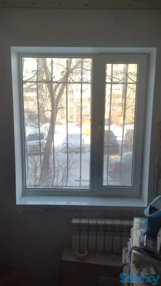 Установка пластиковых окон, откосы, москитные сетки, ремонт окон, фотография 4
