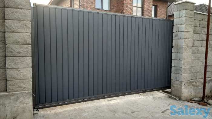 Откатные консольные ворота, автоматика, сварочные работы, любые металлоконструкции, фотография 13