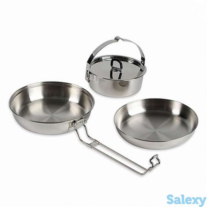 Набор посуды для туризма tatonka camp set regular, фотография 1