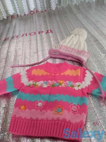 Свитер и шапка детская, фотография 1