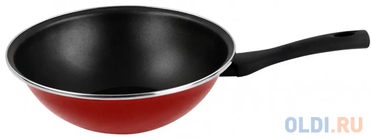 Сковорода-вок vitrinor v poivre rouge 28 28 см сталь, фотография 1