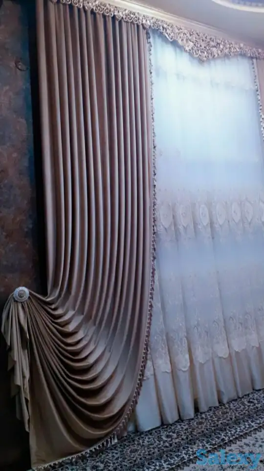 услуга по пошиву штор, фотография 1