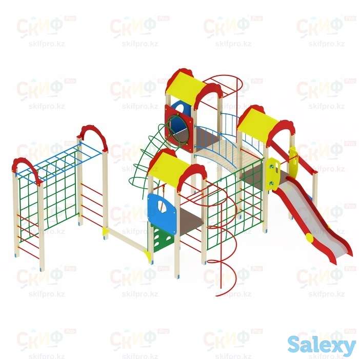Детский игровой комплекс «Городок» ДИК 307, фотография 1