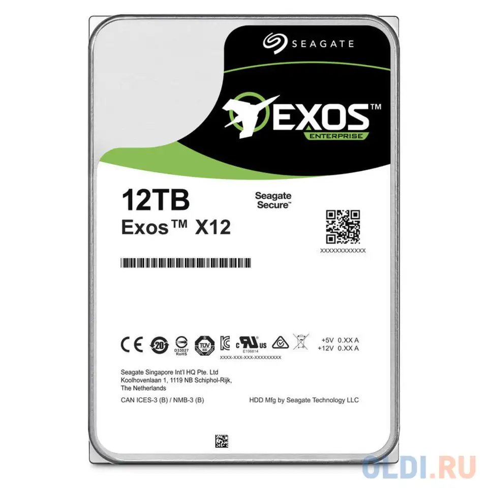 Накопитель на жестком магнитном диске seagate жесткий диск exos x14 hdd, фотография 1