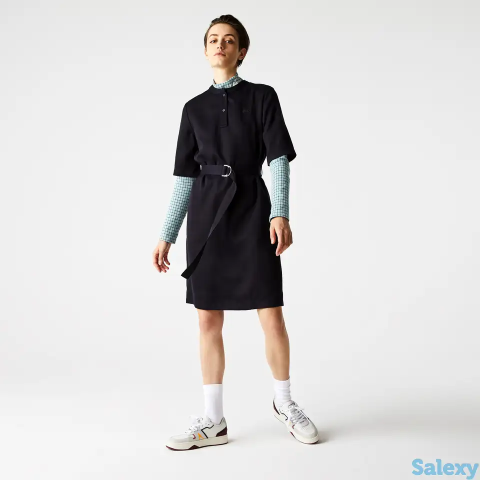 Женская рубашка lacoste с поясом, фотография 1