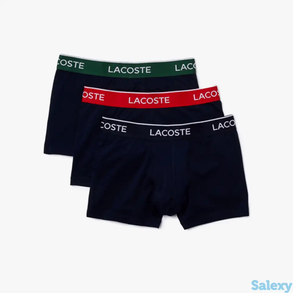 Мужское нижнее бельё lacoste (3 шт.), фотография 1