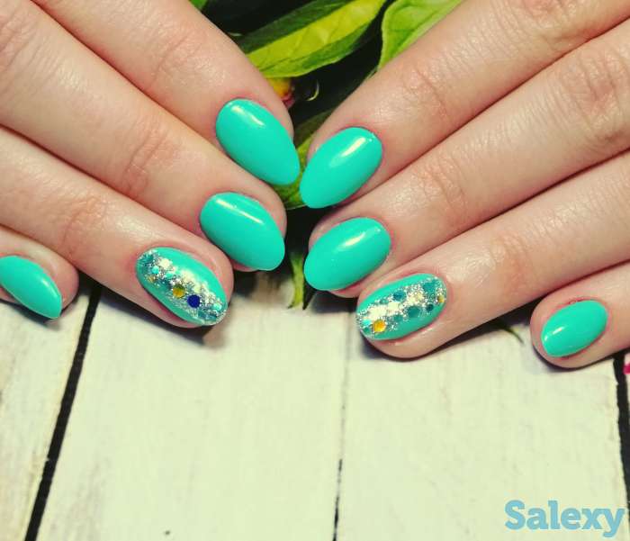 Услуги ногтевого сервиса маникюр с выравниванием и укреплением, педикюр, удаление врошего ногтя, дизайн, худ.роспись., фотография 3