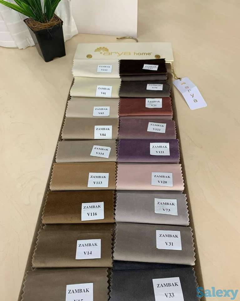 Турецкие ткани: Бархат, блэкаут, петек, сюит и др., фотография 3