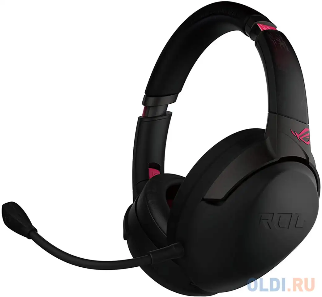 Игровые беспроводные наушники asus strix go 2.4 electro punk (usb, 40, фотография 1