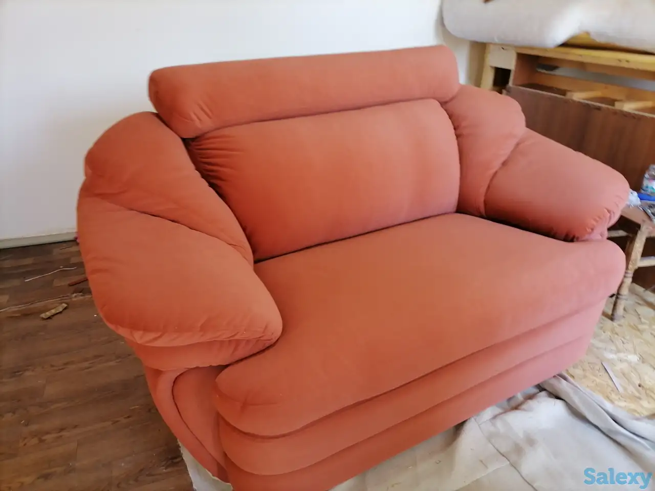 Перетяжка мягкой мебели, фотография 1