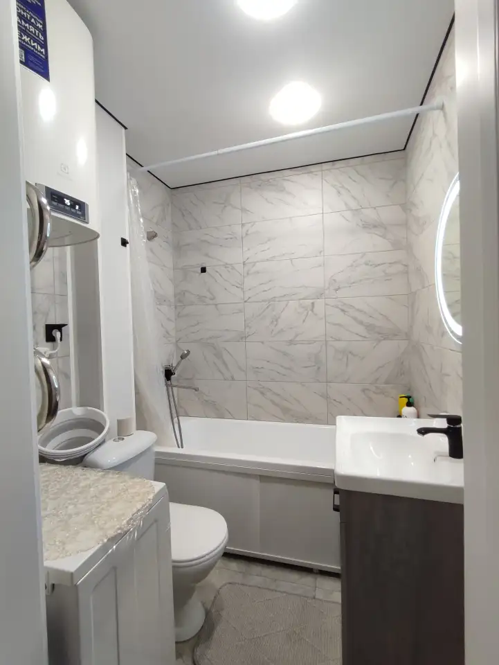 2-комнатная квартира, 34.7 м, 39 этаж, Шмидта 91  Диагностический центр, Набережная, Старый мост, фотография 2