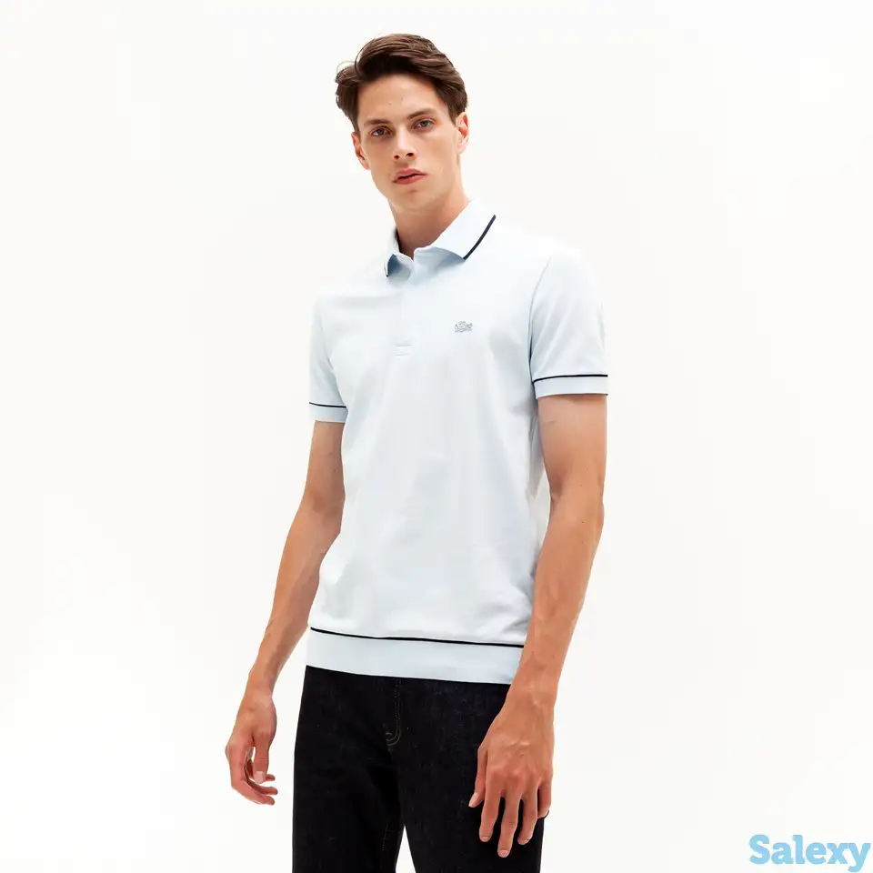 Мужское поло lacoste regular fit, фотография 1
