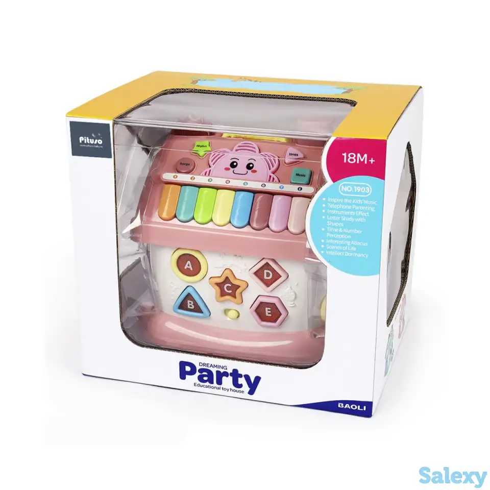 Игрушка развивающая Музыкальный дом, фотография 2