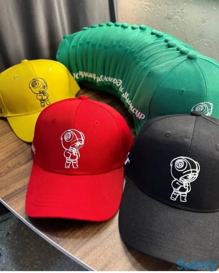 Кепки с логотипом, фотография 1