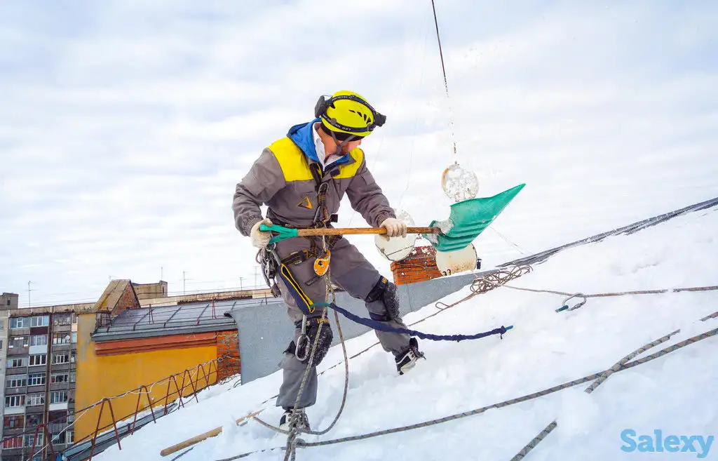 Высотные работы,альпинисты,верхолазы,утепление квартир,домов,чистка крыш от снега, надели,высотный клининг., фотография 9