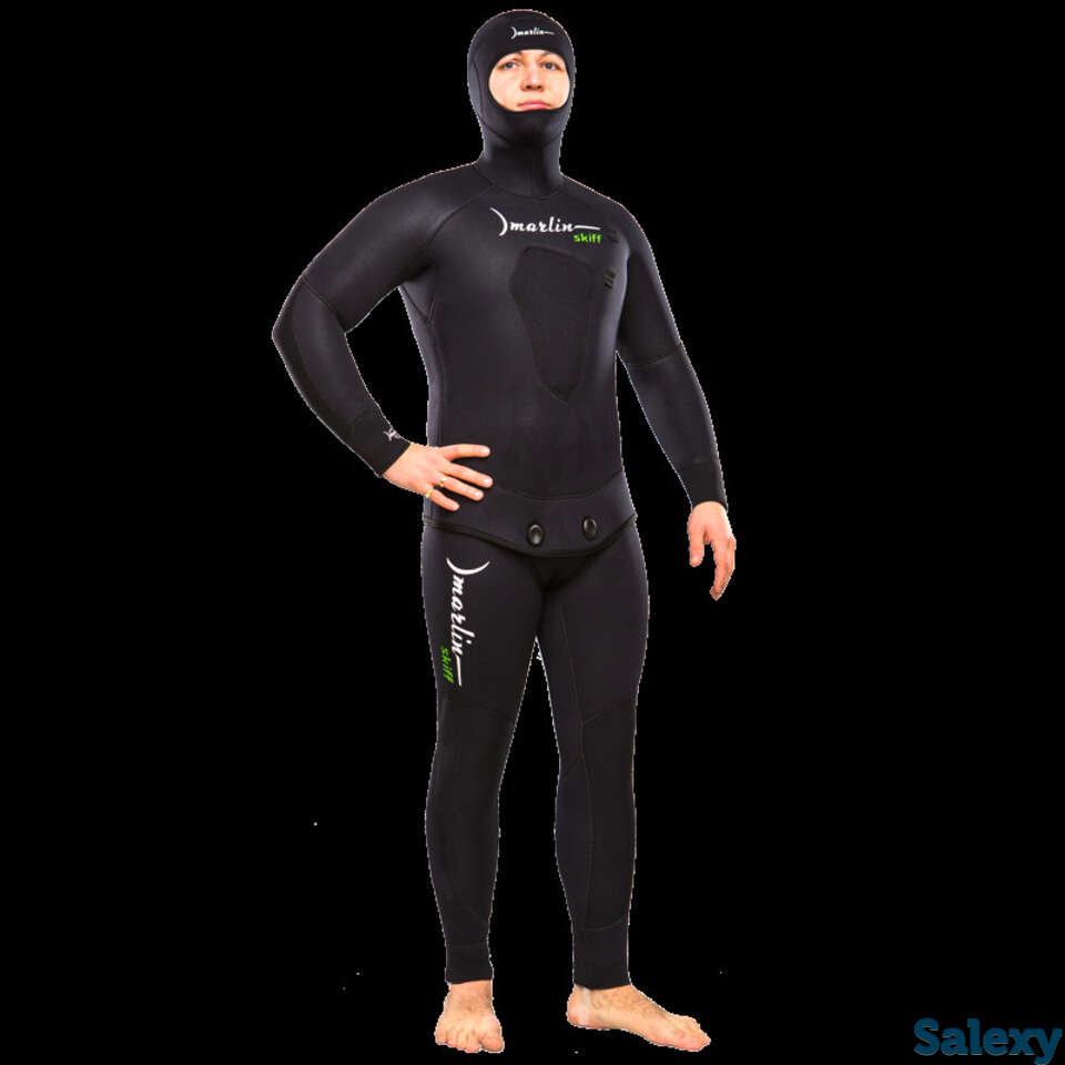 Гидрокостюм marlin skiff 2.0 черный, 7 mm, фотография 1