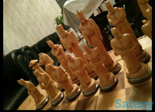 Шахматный столик. Авторской, ручной работы., фотография 4