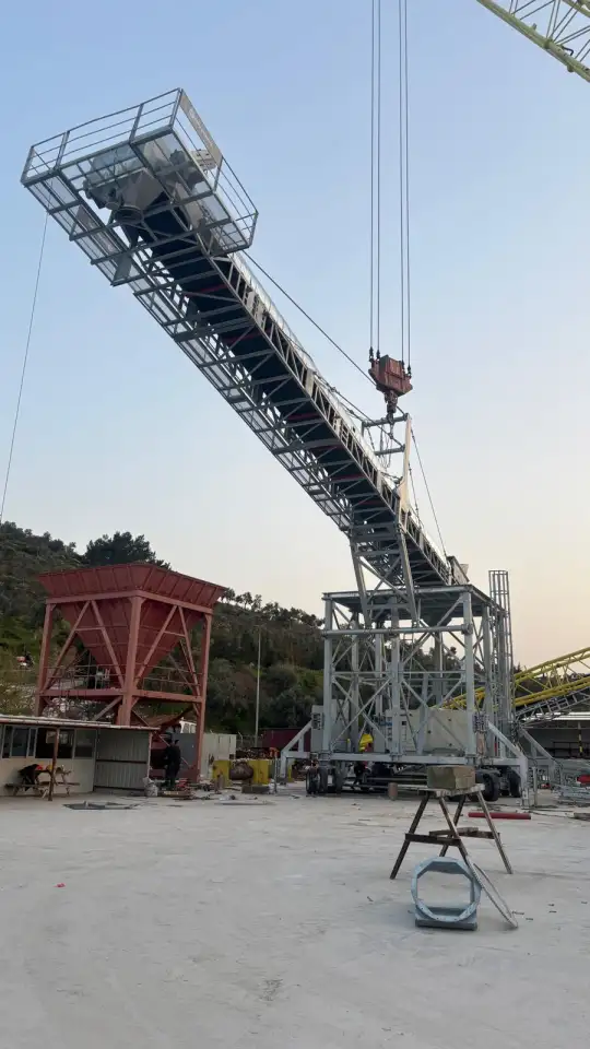 Радиальный конвейер Автоматический Телескопический PTRC1000, 1000 тчас, PolygonMach Турция, фотография 10