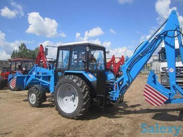 Экскаватор-погрузчик на базе трактора МТЗ, фотография 3