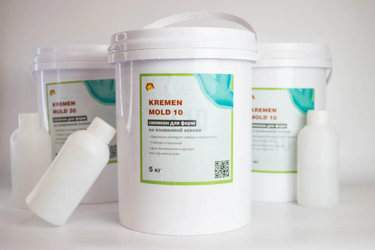 Литьевой силикон для форм 10-ка и 30-ка ОЛОВО и ПЛАТИНА фасовка 5кг и 10кг, фотография 3