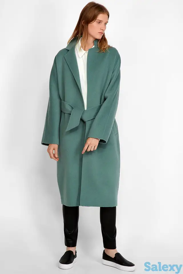 Пальто халатного типа с поясом vassa&co, фотография 1