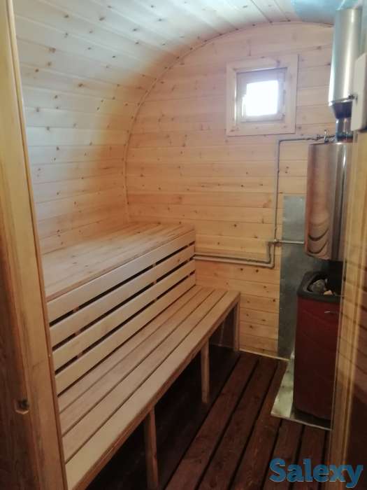 Новая семейная баня на дровах 1300 тенге с Человека в час Акция 3 +1, фотография 1
