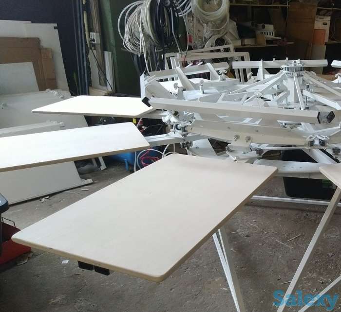 Трафаретные станки для печати в шелкографии/Жібек экранындағы басып шығаруға арналған трафарет станоктары, фотография 2