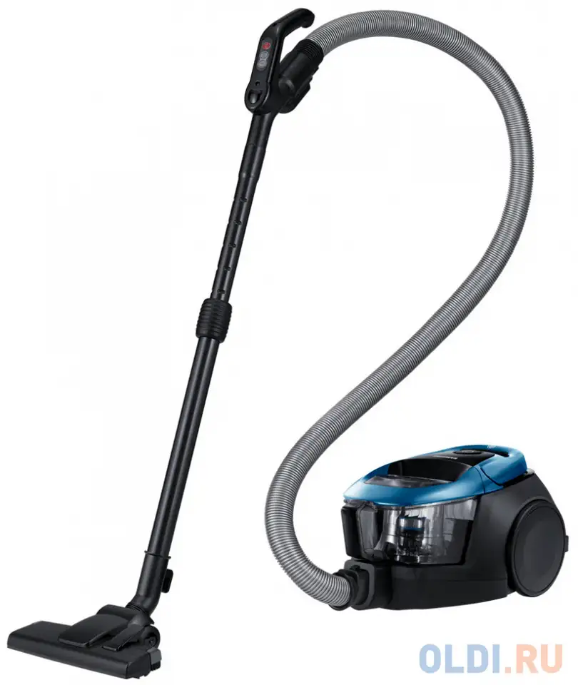 Пылесос samsung vc18m31a0hu сухая уборка голубой, фотография 1