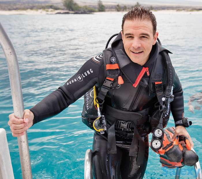 Жилет-компенсатор wave 2016, black/charcoal/orange,, фотография 5