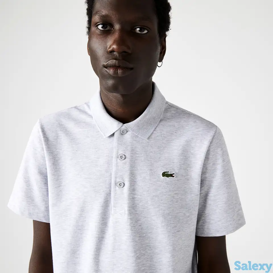 Мужская рубашка поло lacoste sport из хлопка в османском стиле, фотография 1