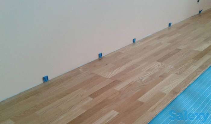 Ламинат- гипсокортон- ленолиум- декор понели- плинтус - порожки -гардины, фотография 4