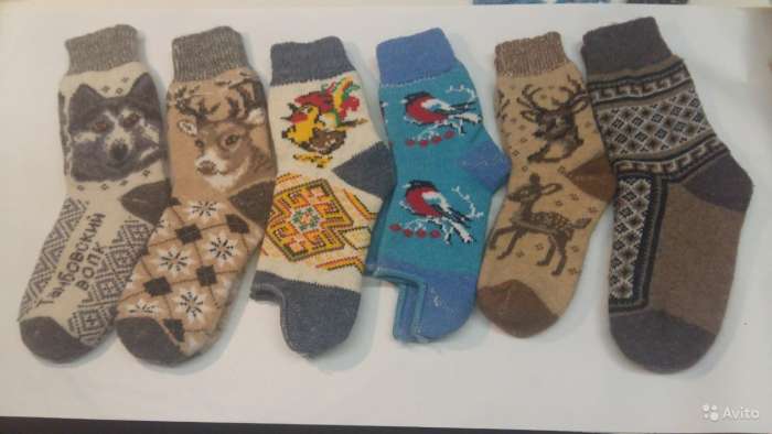 Предлагаем носки шерстяные оптом, фотография 3