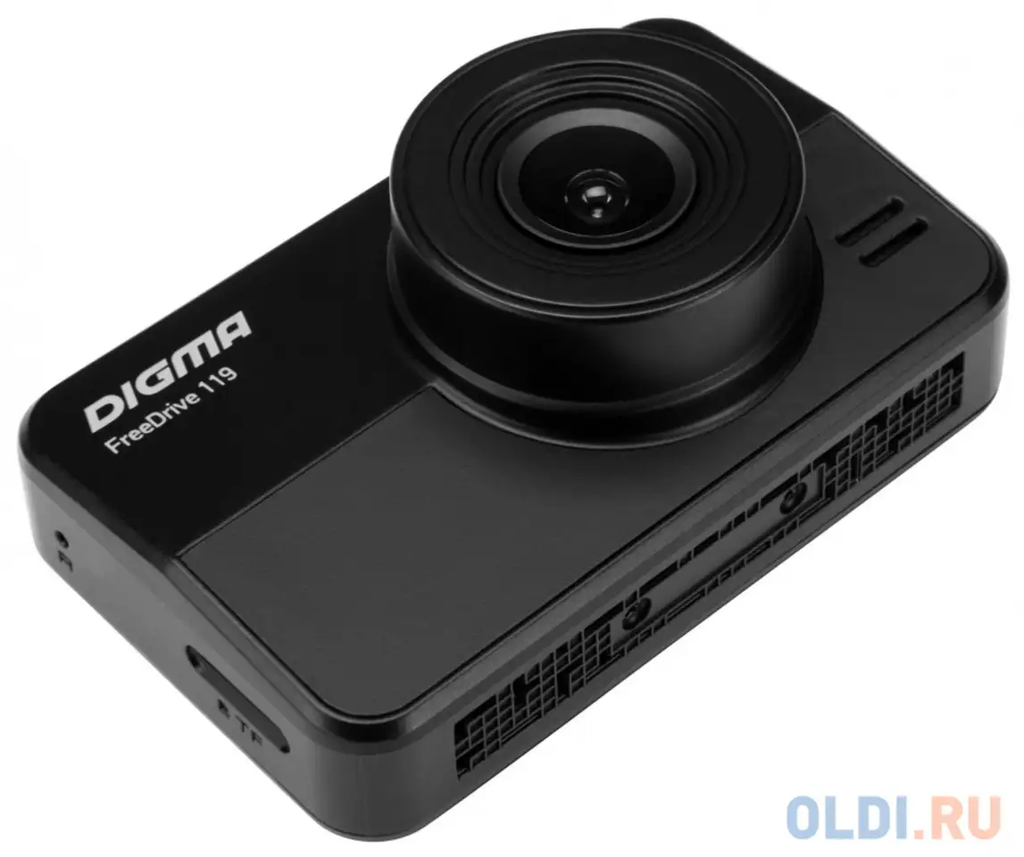 Видеорегистратор digma freedrive 119 черный 1.3mpix 1080x1920 1080p 140гр. gp2247, фотография 1