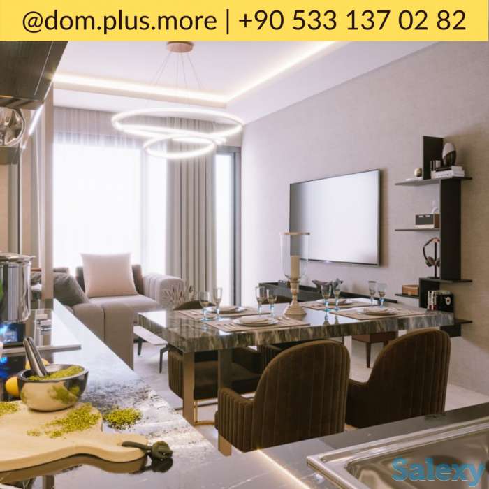 1+1 Квартира в Алании, Авсаллар, фотография 4