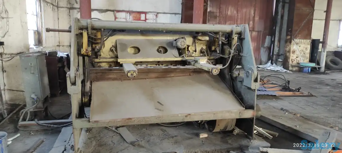 Продам Ножницы кривошипные листовые с наклонным ножом НК3418, фотография 3