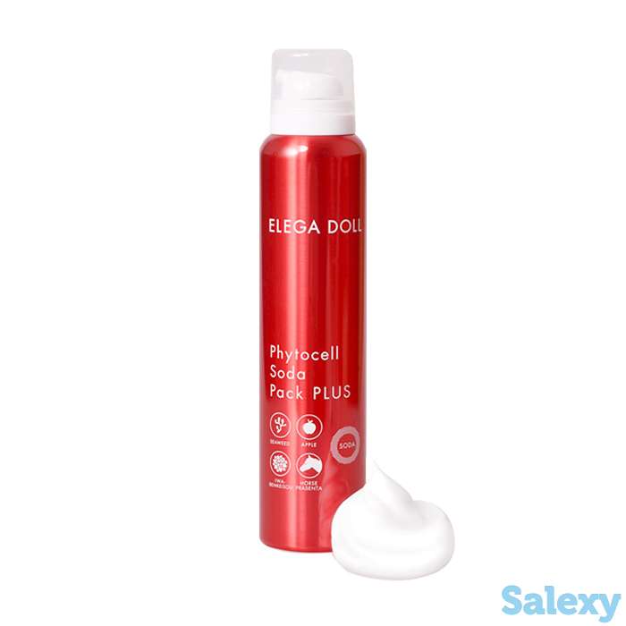 Пузырьковая маска для кожи и волос elega doll phytocell soda pack, фотография 2