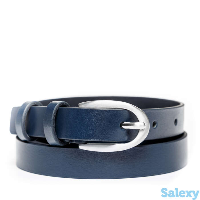 Ремень женский dancey dark blue, фотография 1