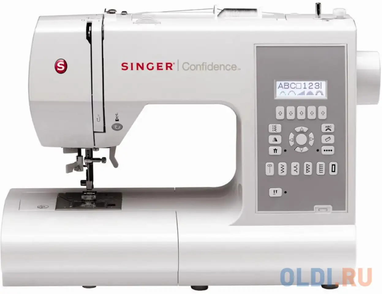 Швейная машина singer confidence 7470 белый, фотография 1