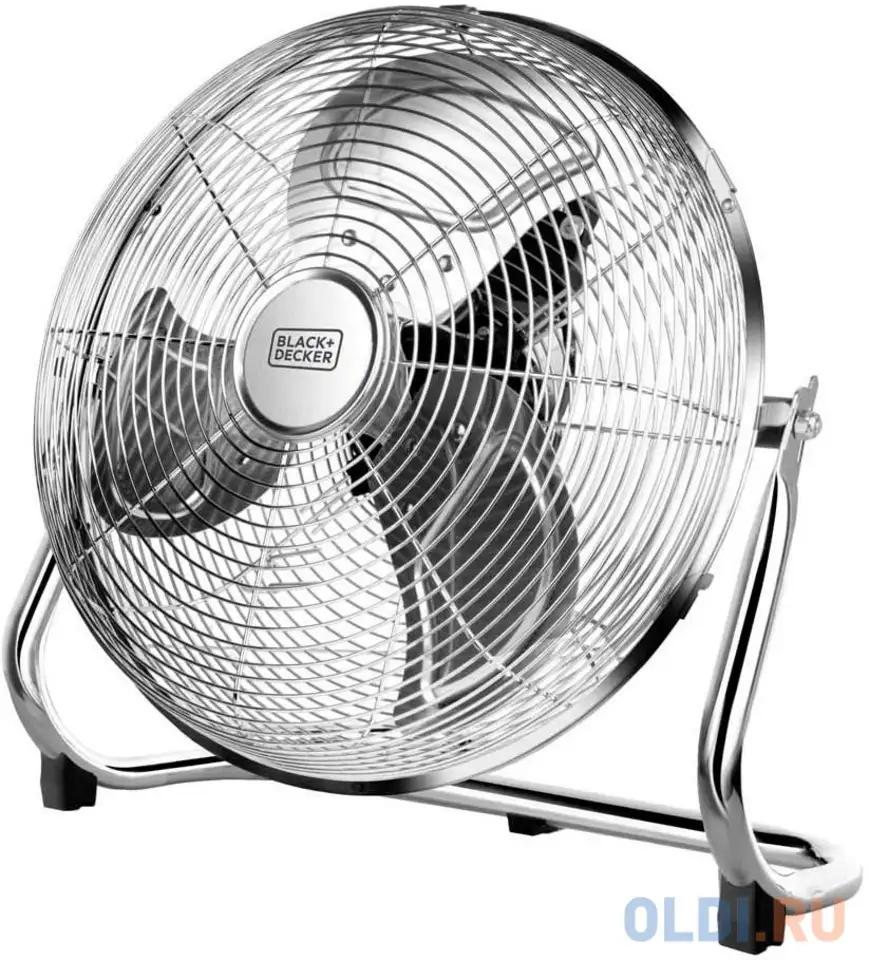 Вентилятор напольный black+decker bxeff120e 120 вт серебрянный, фотография 1