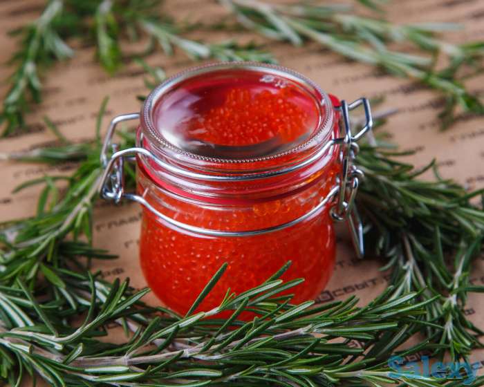 Море продукты (семга, икра), фотография 1