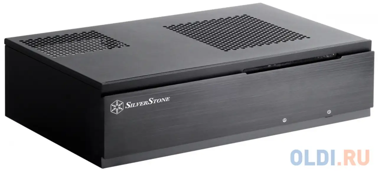 Корпус silverstone milo [sst-ml06b] , mini-itx / htpc , без бп, фотография 1