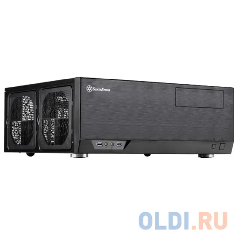 Корпус silverstone grandia [sst-gd09b] , atx / htpc, без бп (, фотография 1