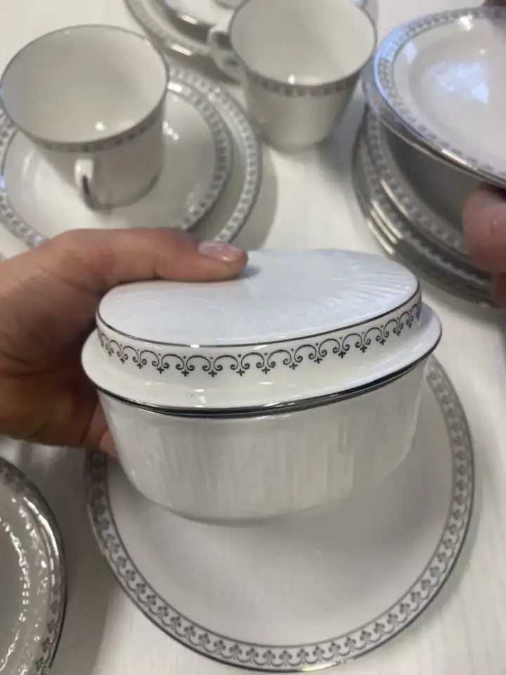 Фарфоровый винтажный сервиз, фотография 7