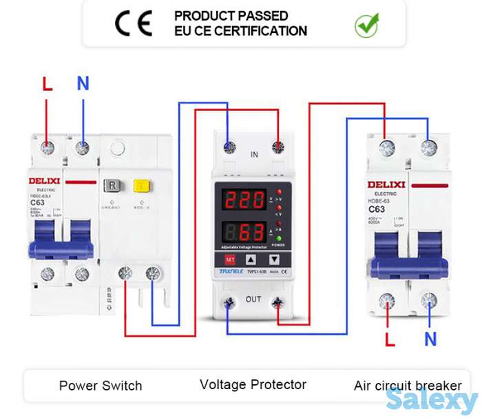 Реле напряжения с контролем тока, фотография 2