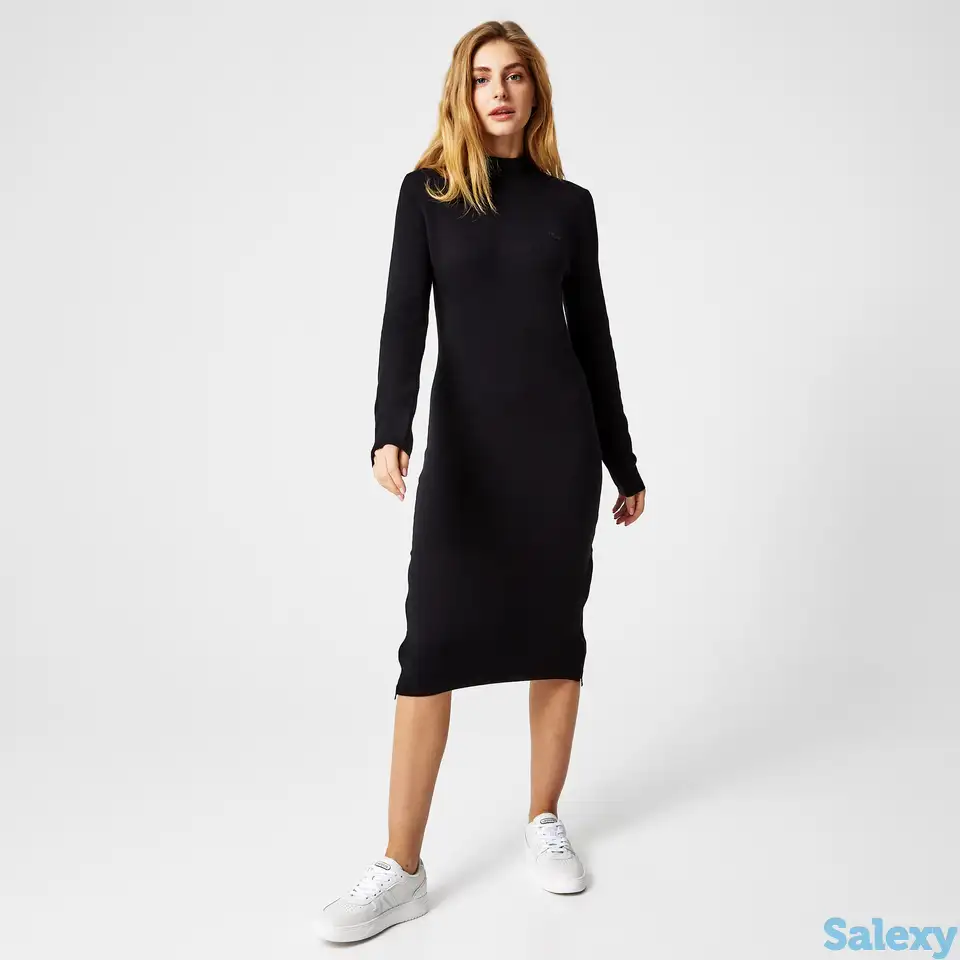 Женское платье lacoste с длинными рукавами, фотография 1