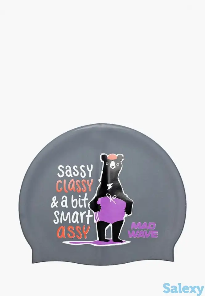 Шапочка для плавания madwave, фотография 2