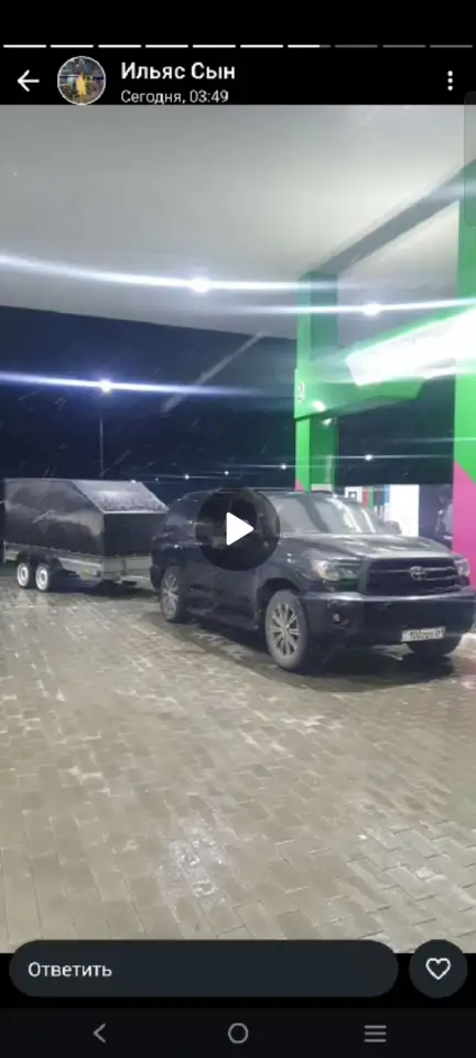 Грузопасажирские   перевозки . Джип Секвойя объем 5 , 7 ....7 местный с   прицепом 3 , 6 м . Астана - Усть Каменогорск, фотография 1