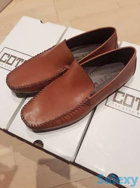Мужские мокасины, коричневые, фотография 1