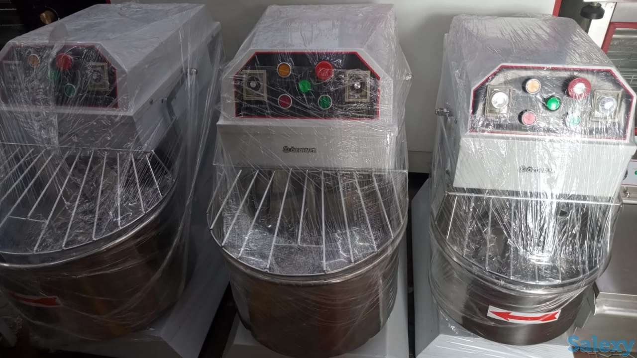 Тестомес спиральный профессиональный Ozdemir на 45 литров., фотография 1